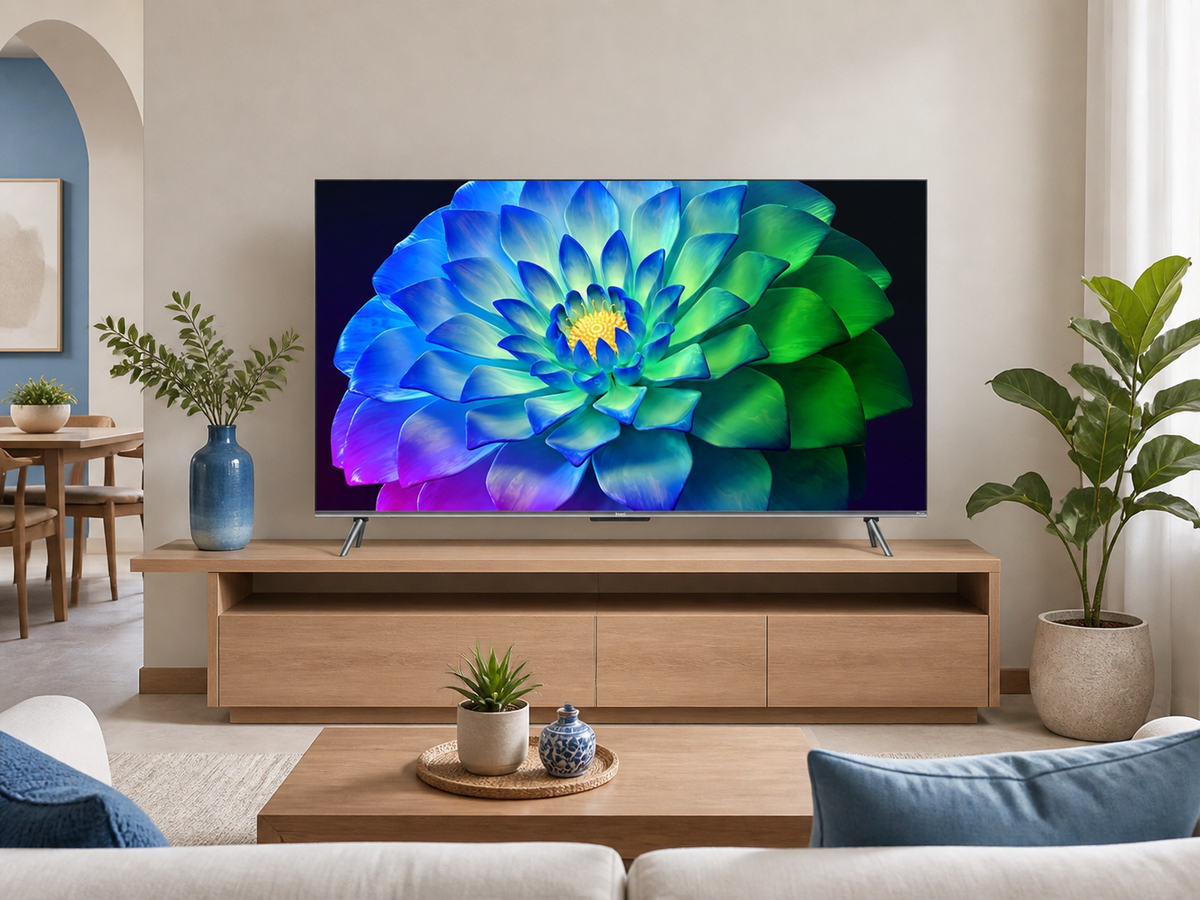 Pantalla Smart TV Haier Modelo H65P752UX - portada ambientada