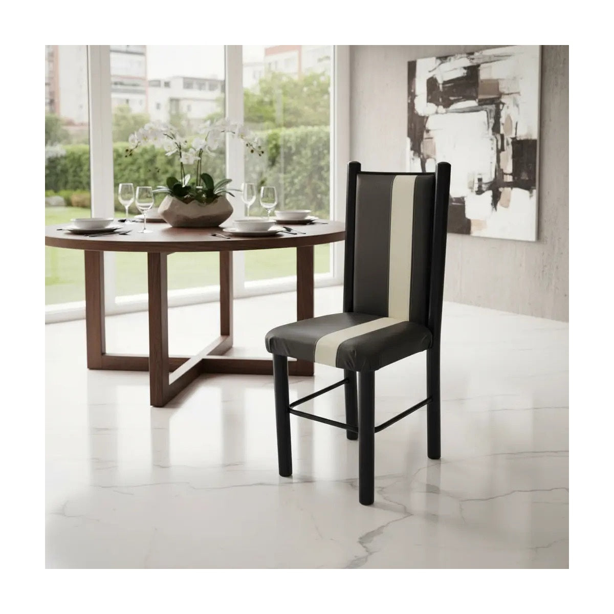 Silla Modelo Ibiza - ambientación de comedor con el modelo exacto