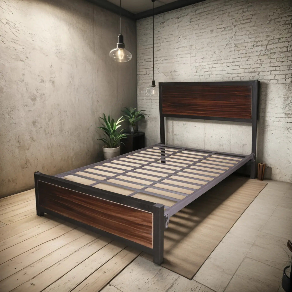 Cama Modelo Monarca Matrimonial - portada ambientada verificada