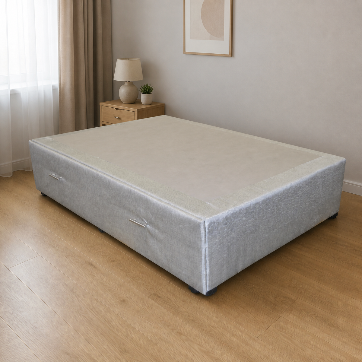 Base para Cama Modelo Duplex Matrimonial/individual Tela - portada ambientada verificada