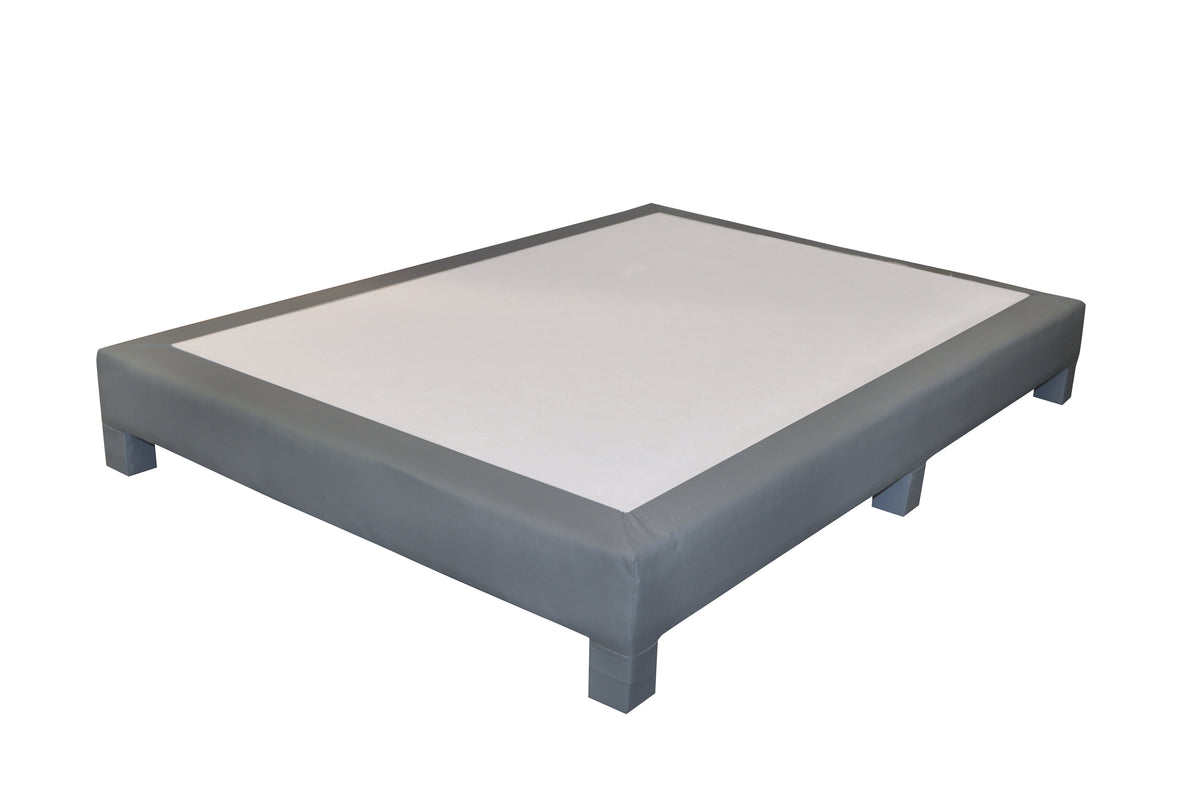 Base para Cama Modelo Roca Queen Size Vinil - producto exacto sobre fondo limpio