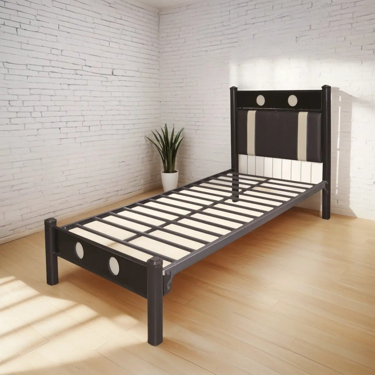 Cama Modelo Tailandia Individual - producto ambientado