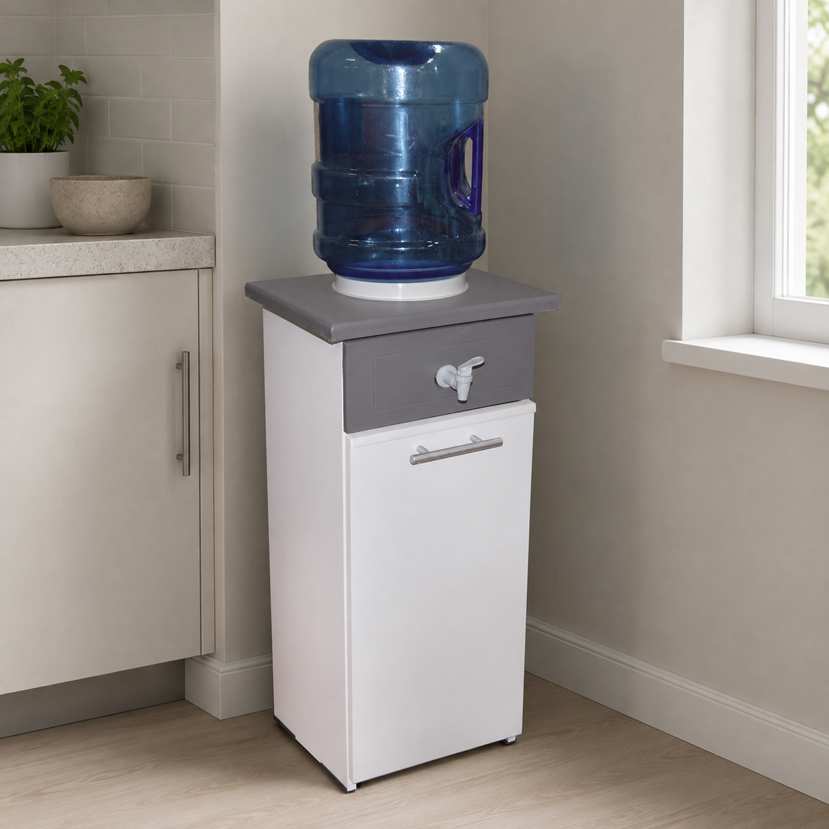 Mueble para Cocina Modelo Oasis Gris - portada ambientada