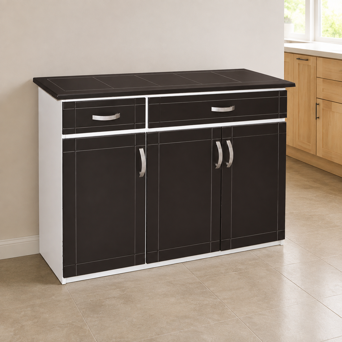 Base para Cocina Modelo Brasil Chocolate - ambientada en cocina