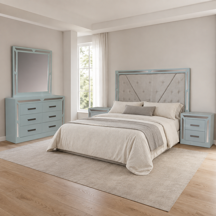 Recámara Modelo Austria King Size - ambientación verificada