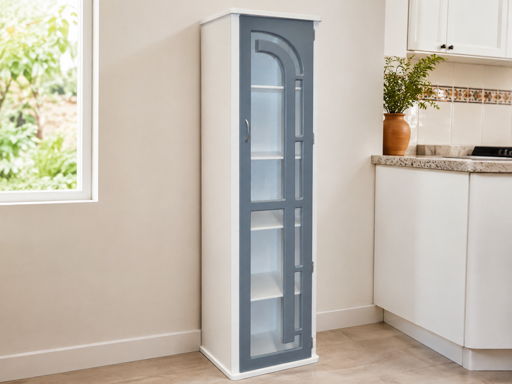 Mueble para Cocina Modelo Colima Chico Gris - producto ambientado