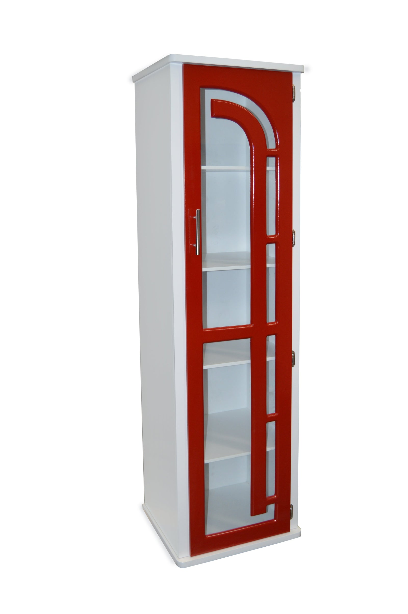 Mueble para Cocina Modelo Colima Chico Rojo - producto sobre fondo blanco