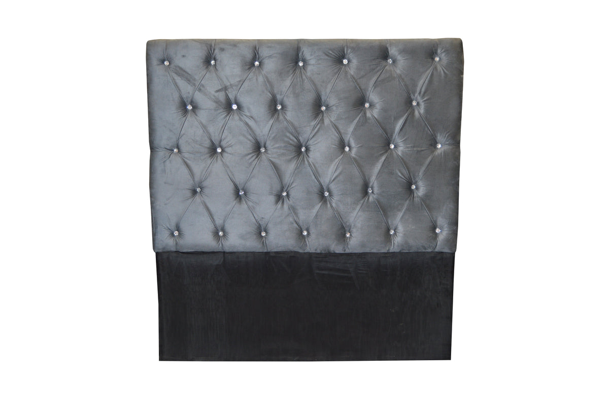 Cabecera Modelo Diamante Matrimonial - producto exacto sobre fondo blanco