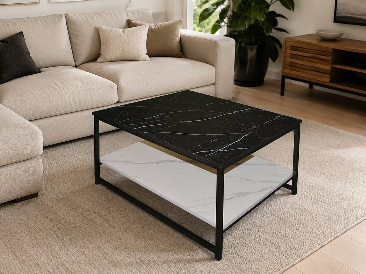 Mesa de Centro Modelo Turquía Bicolor - portada ambientada verificada