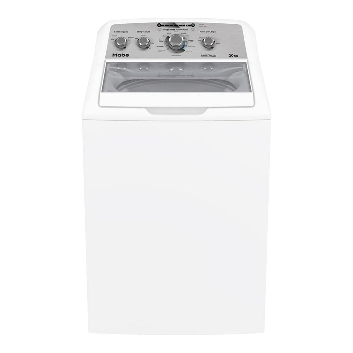 Lavadora Automática Mabe Modelo Lma70214vbab0 - vista frontal oficial