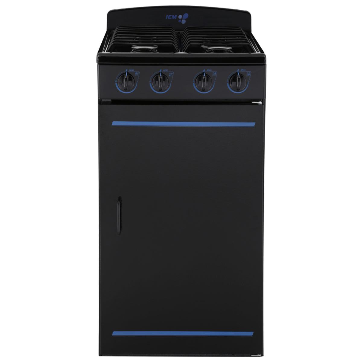 Parrilla Económica IEM Modelo PIG5101NN0 - vista frontal oficial