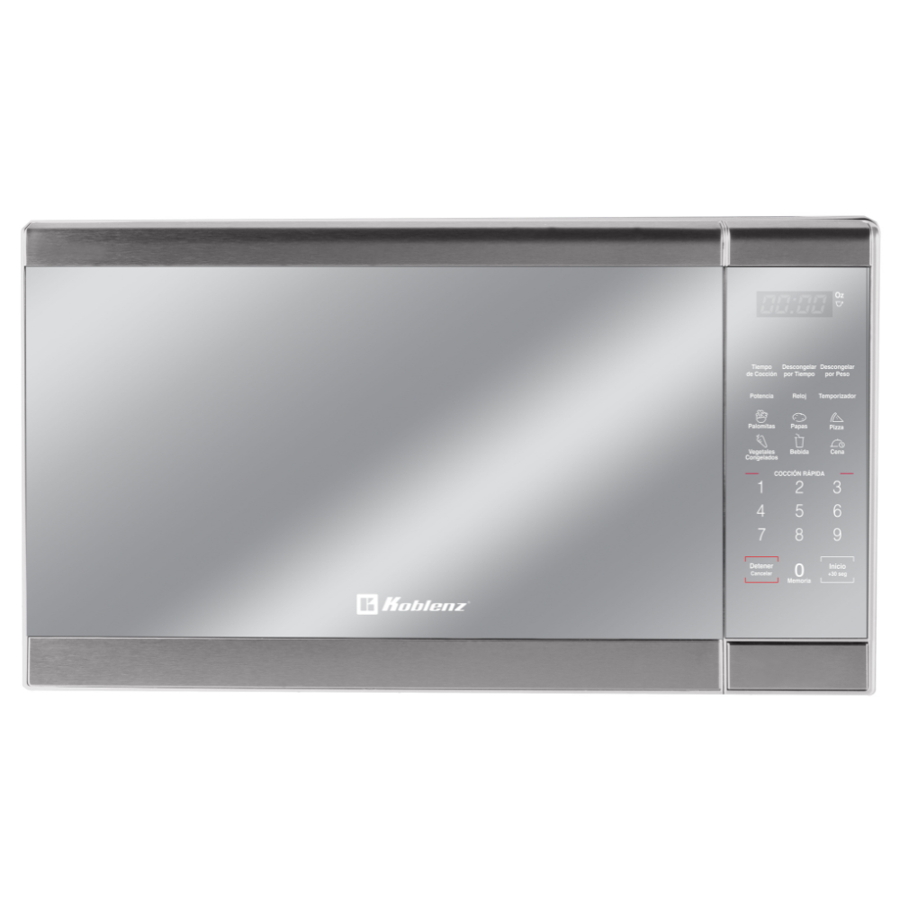 Horno de Microondas Koblenz Modelo MWKM-07IRA - vista frontal y controles