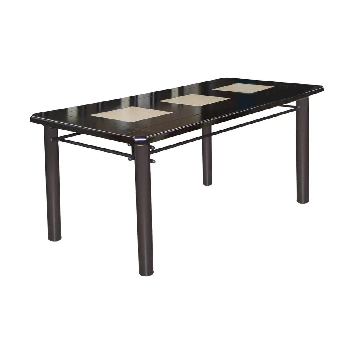 Base y Cubierta para Antecomedor Modelo Ibiza para 8 Sillas - base y cubierta sobre fondo blanco