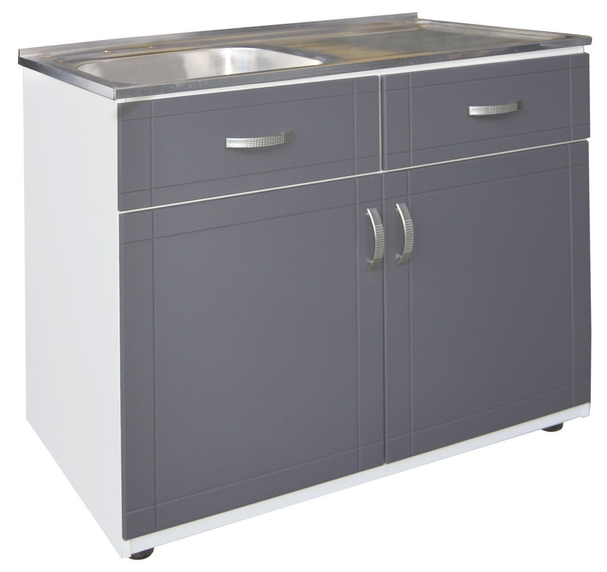 Fregadero Modelo Cartagena Gris - producto exacto sobre fondo blanco