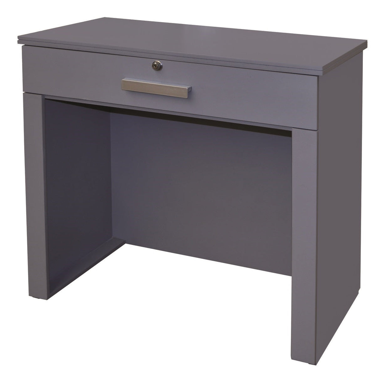 Escritorio Modelo Albany Gris - producto exacto sobre fondo blanco