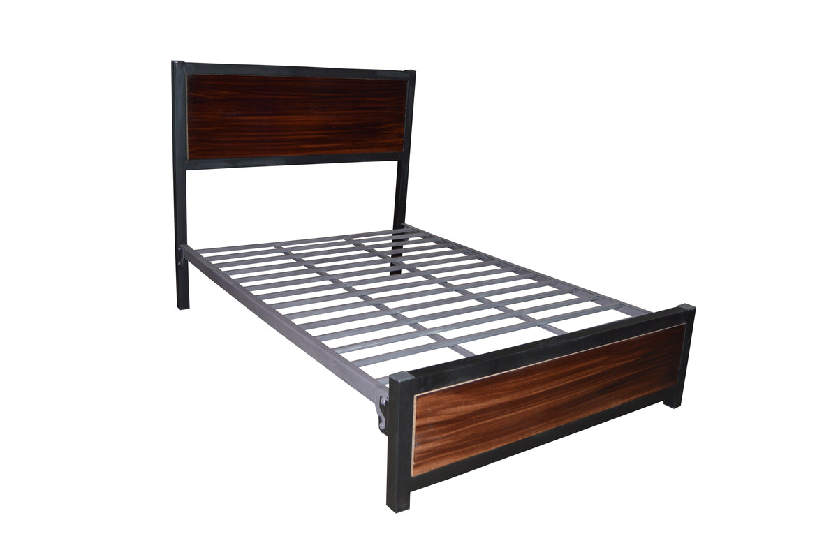 Cama Modelo Monarca Matrimonial - producto exacto sobre fondo blanco