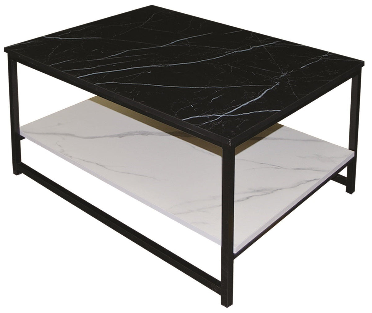Mesa de Centro Modelo Turquía Bicolor - producto exacto sobre fondo blanco