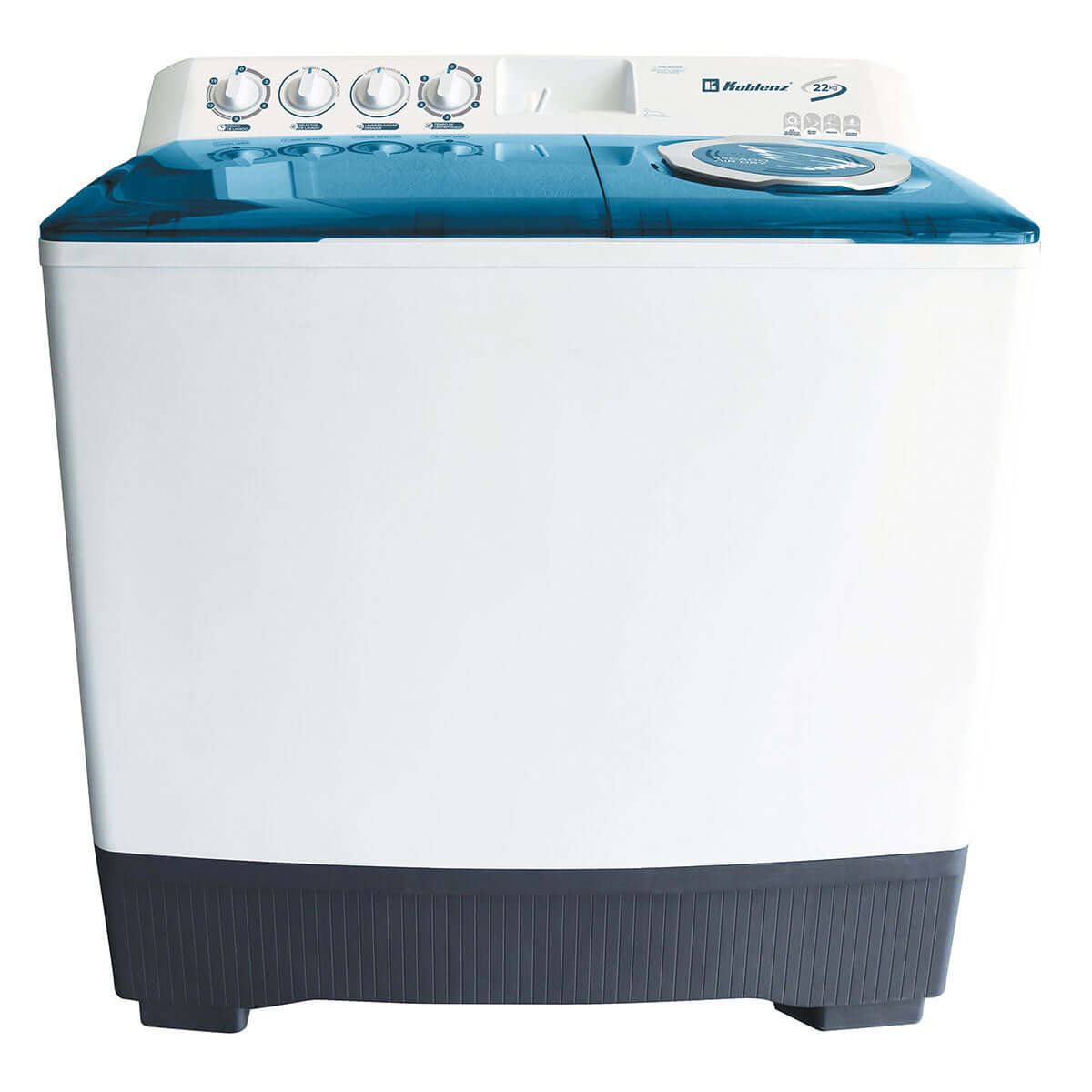 Lavadora Dos Tinas Koblenz Modelo Ldm-22b - vista oficial del producto