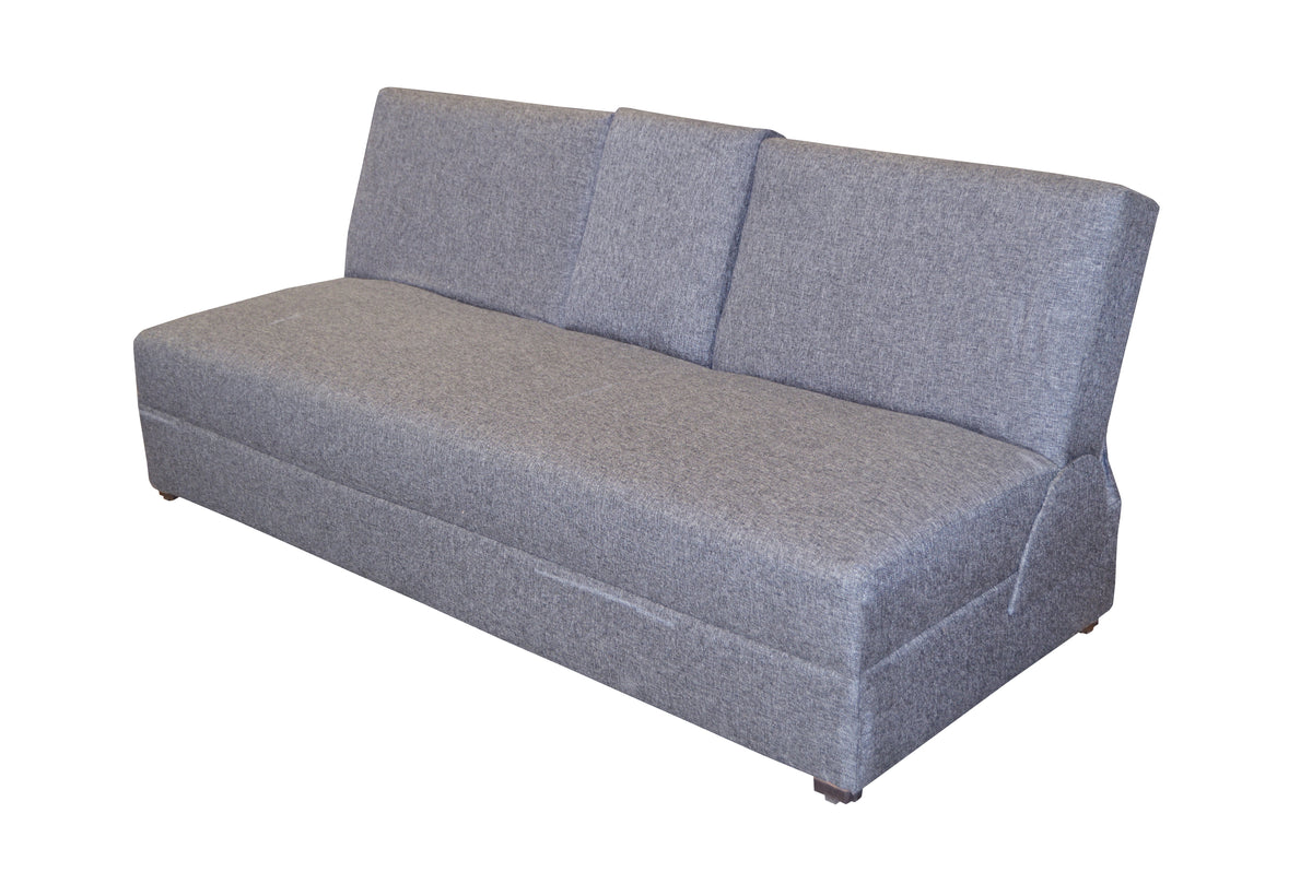 Sofá Cama Modelo Ensueño Gris - producto exacto sobre fondo blanco