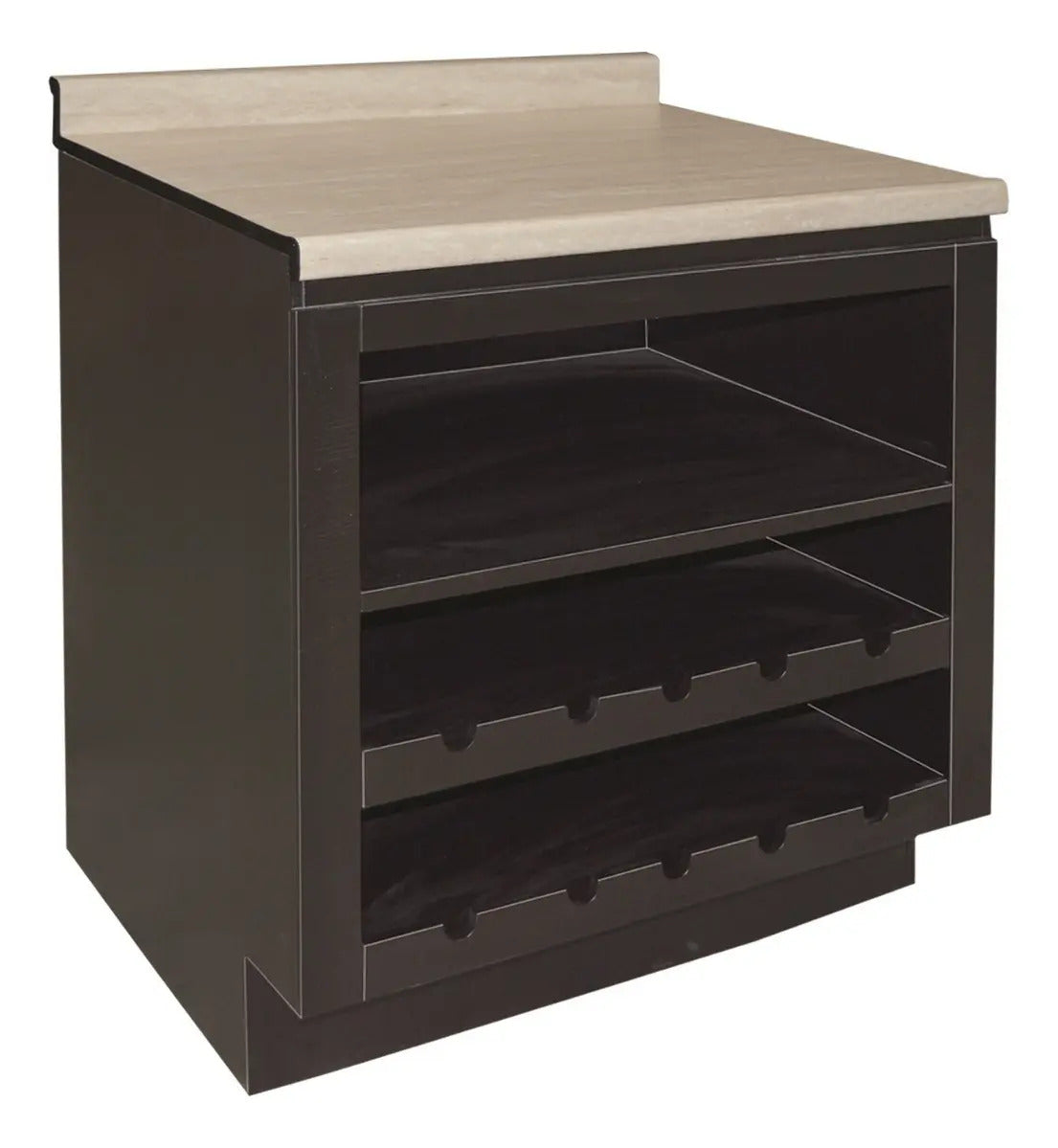 Mueble Para Cocina Modelo Silvana - producto exacto sobre fondo blanco