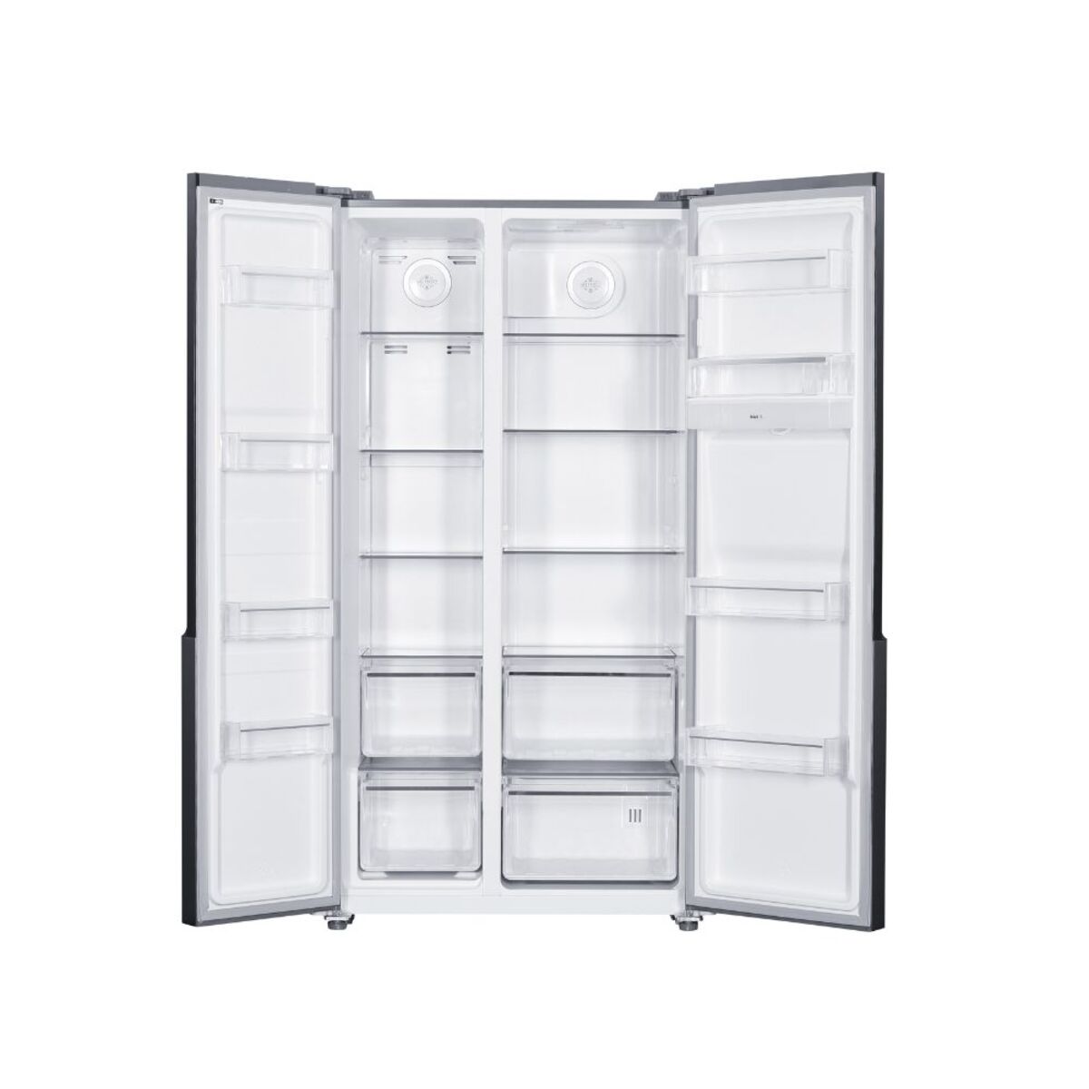 Refrigerador Mabe Modelo MSM521LMLSS0 - interior abierto sin accesorios