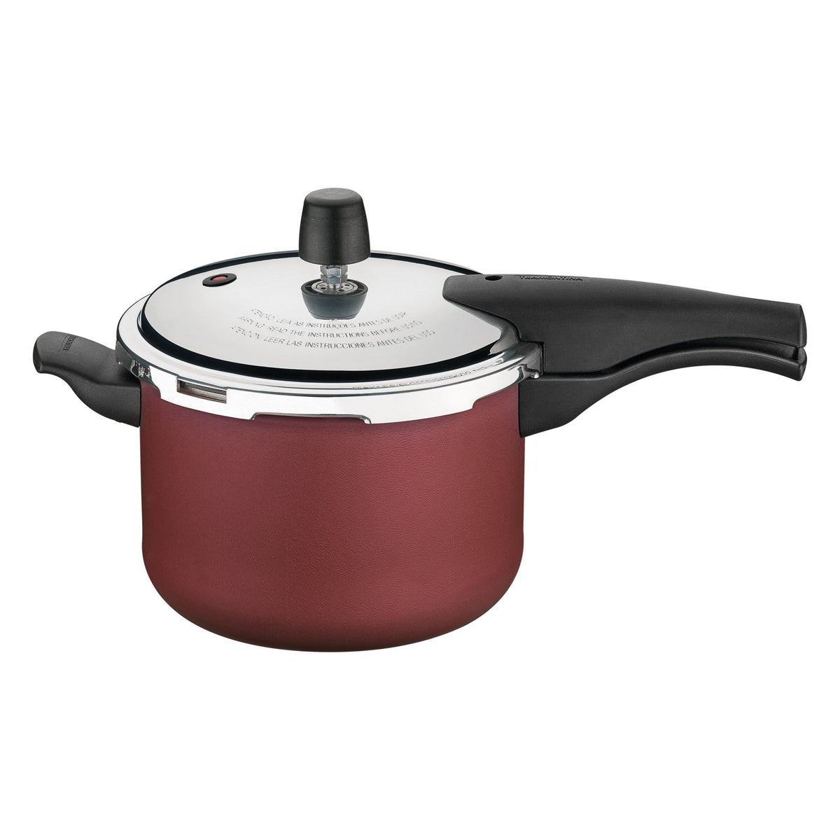 Olla a Presión Tramontina Vancouver 20 cm 4.5 L Modelo 20582720 - producto exacto sobre fondo blanco