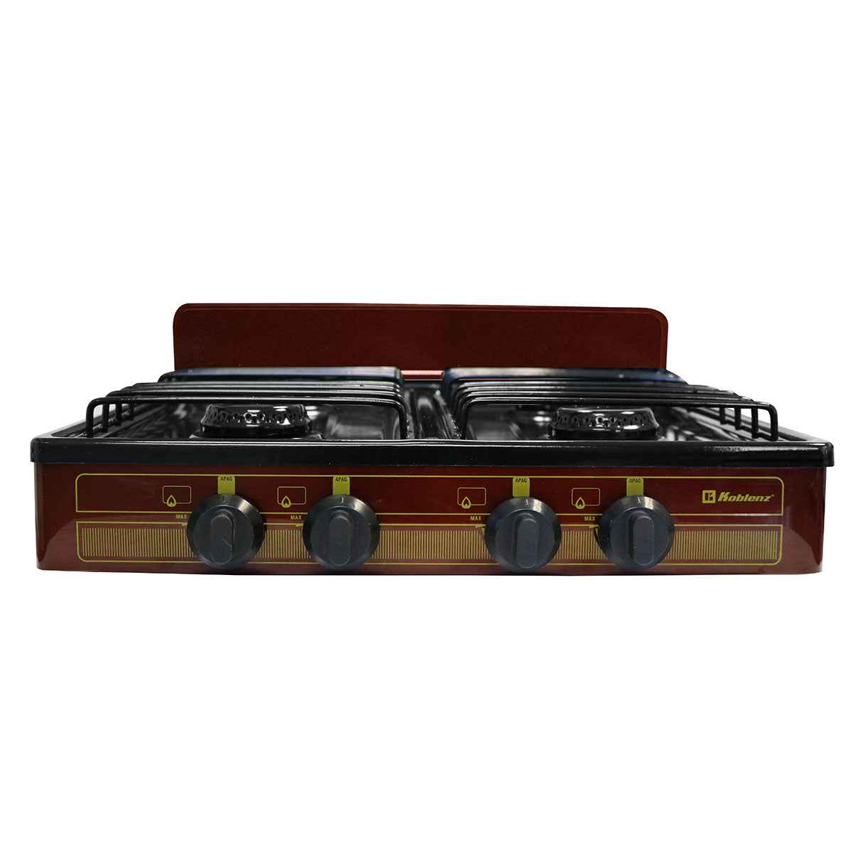 Parrilla Economica Koblenz Modelo PSK-400 Victoria - vista frontal sobre fondo blanco