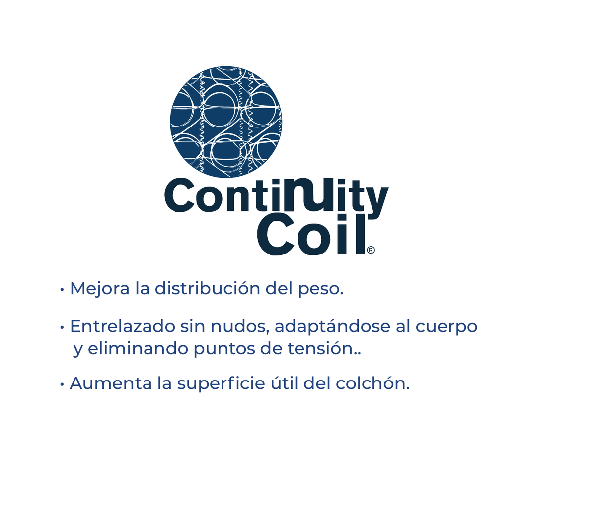 Colchón Carreiro Modelo Litera Matrimonial - sistema Continuity Coil del catálogo 2025