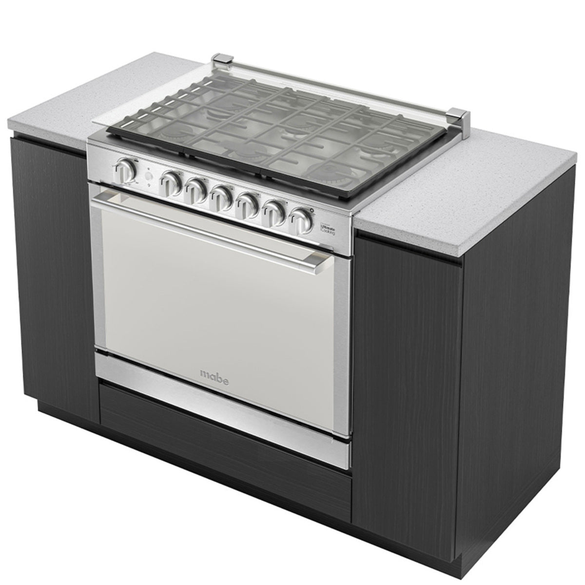 Estufa de Empotrar Mabe Modelo Xoc80790ct2 - vista isométrica