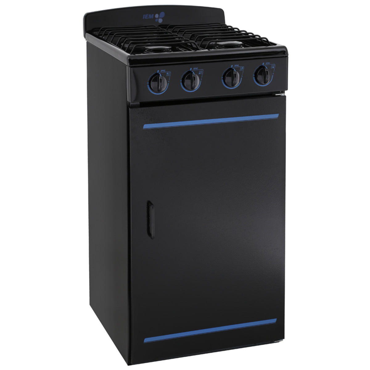 Parrilla Económica IEM Modelo PIG5101NN0 - vista lateral derecha oficial