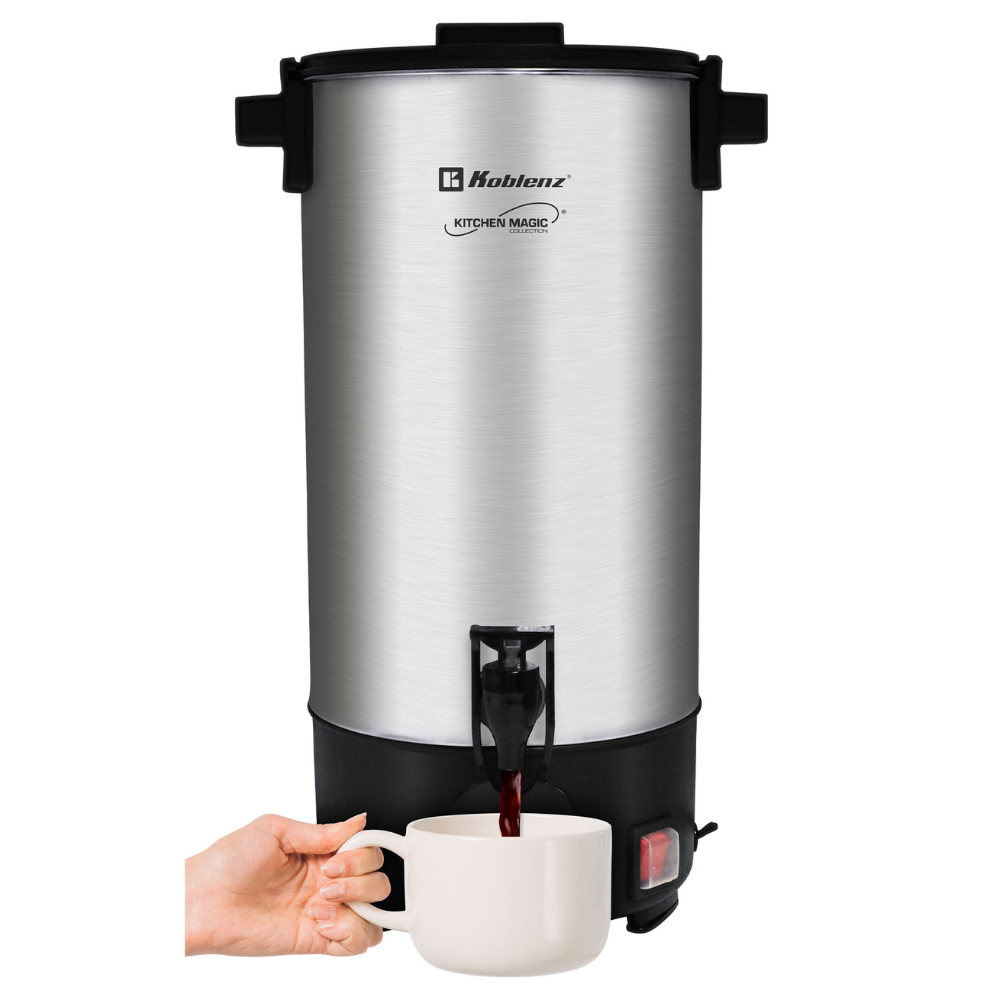 Cafetera Percoladora Koblenz Modelo PCKM-45 - producto en uso