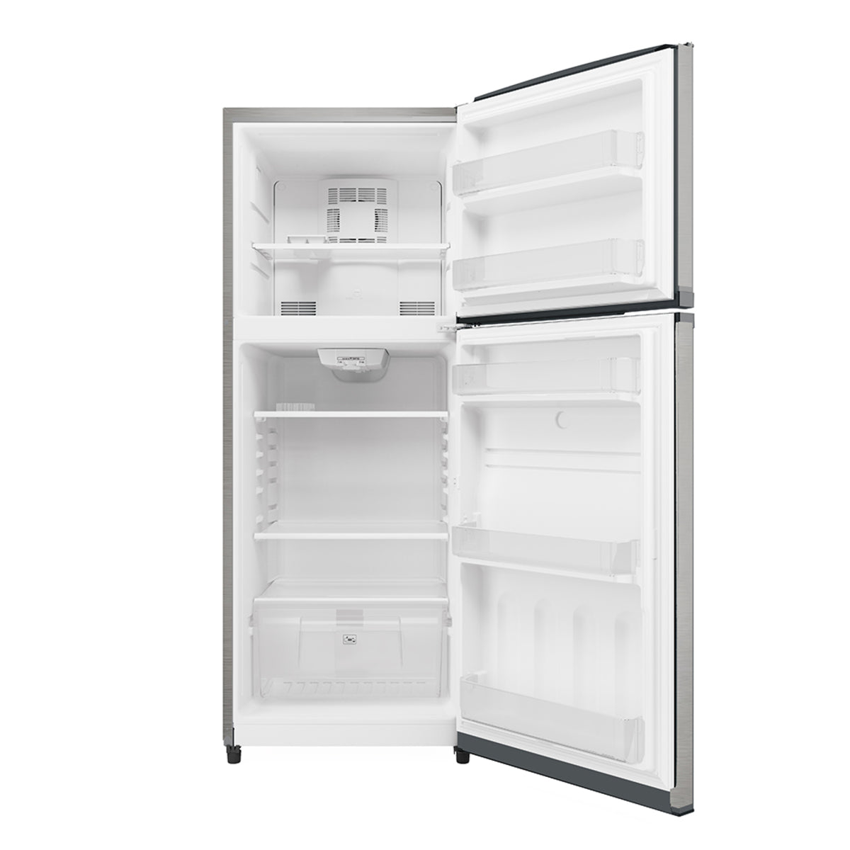 Refrigerador Mabe Modelo RME360PVMRM0 - interior abierto sin accesorios