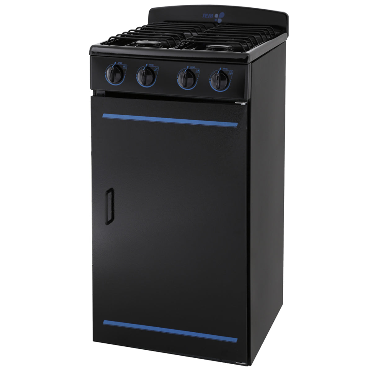 Parrilla Económica IEM Modelo PIG5101NN0 - vista lateral izquierda oficial
