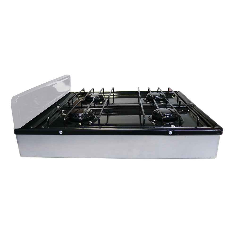 Parrilla Económica Koblenz Modelo PSK400S VICTORIA - perfil lateral y respaldo