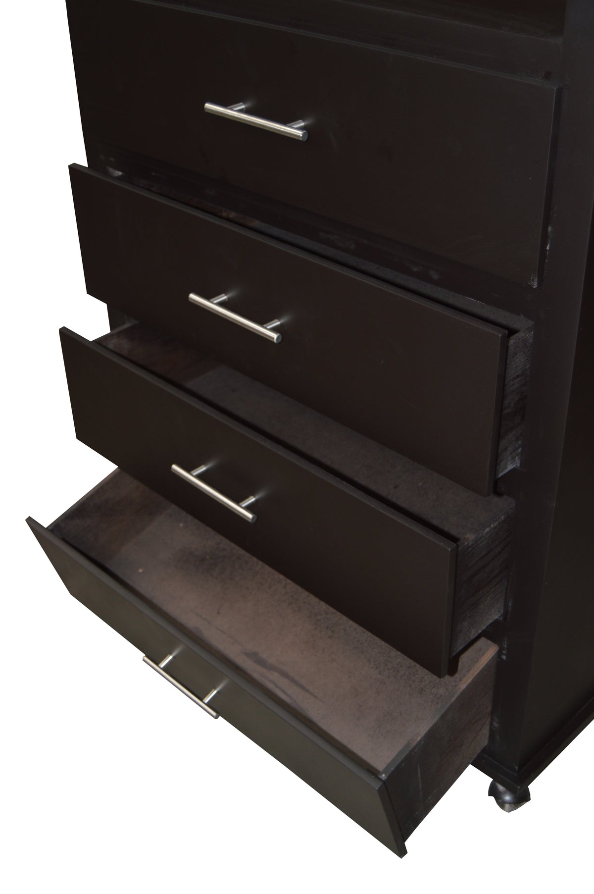 Comoda Modelo Everest Chocolate - Comoda Modelo Everest Chocolate - detail drawers open