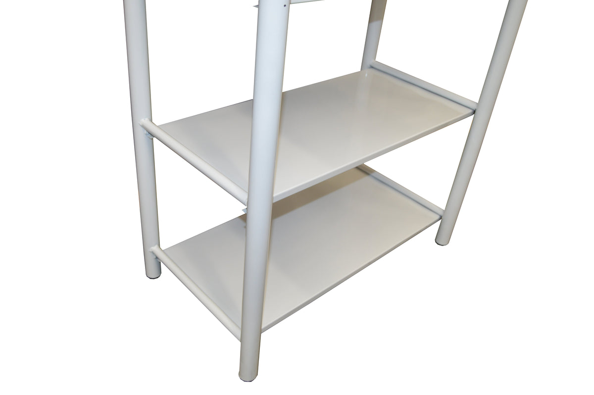 Librero Modelo Multilibrero 5 Charolas Blanco - Librero Modelo Multilibrero 5 Charolas Blanco - detalle de entrepanos