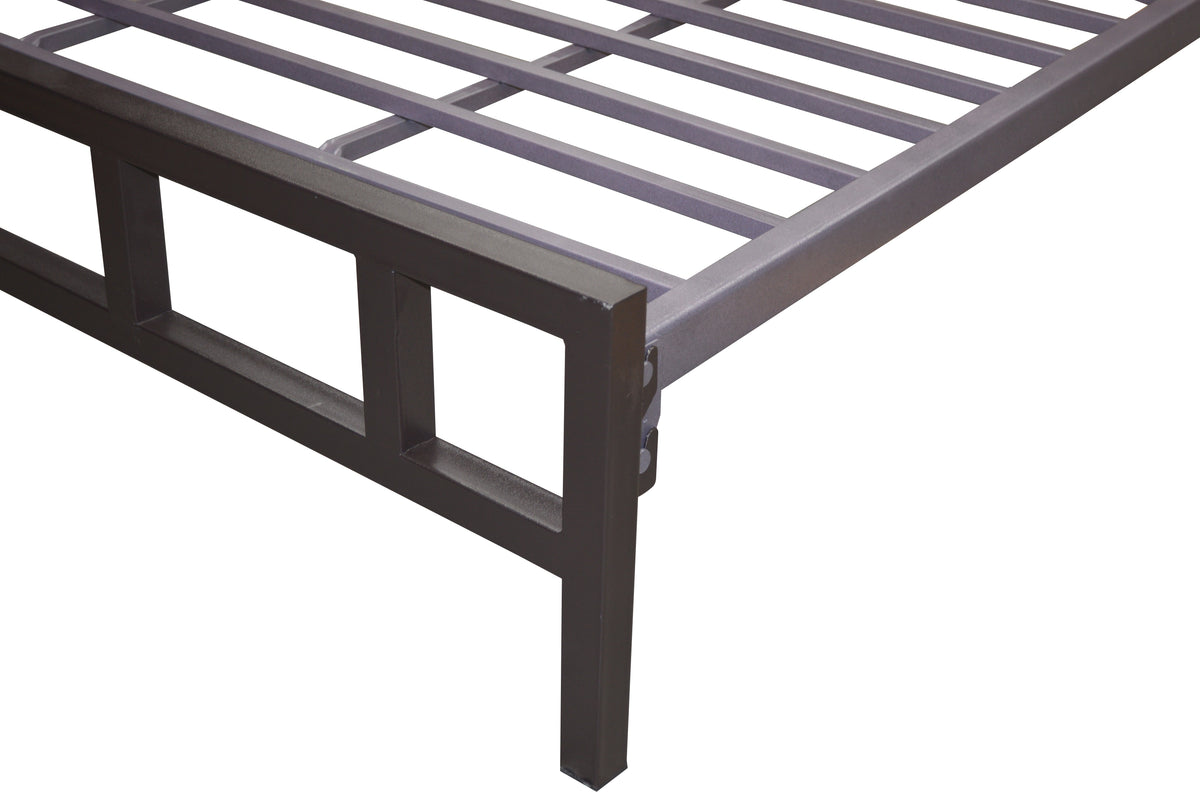 Cama Modelo Berlina Matrimonial Chocolate - detail footboard