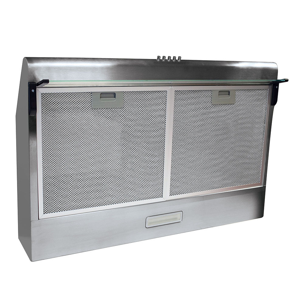 Campana Utilitaria Koblenz Modelo CMK-76IV - filtros metálicos y lámpara inferior
