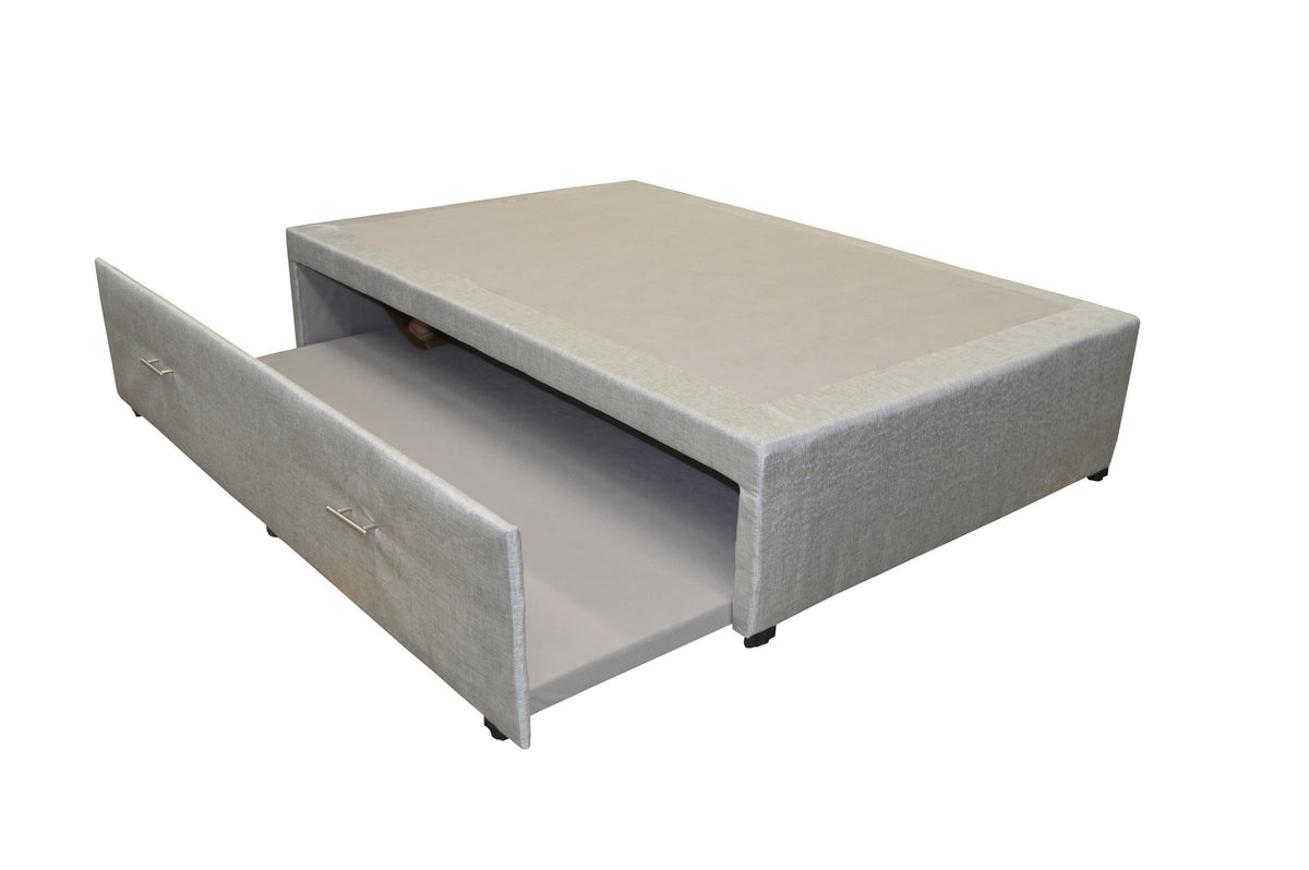 Base para Cama Modelo Duplex Individual/individual Tela - detalle del producto sobre fondo blanco