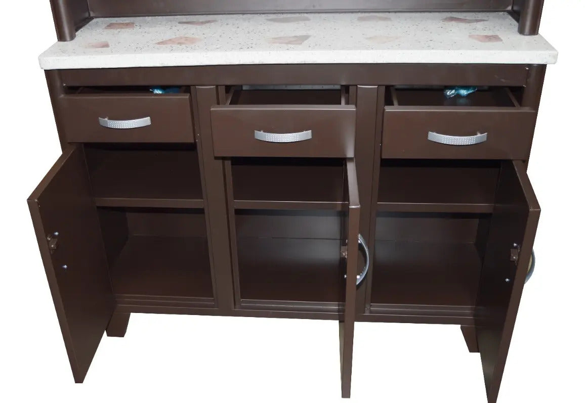 Mueble Para Cocina Modelo Cohuxa Chocolate - vista o detalle del producto