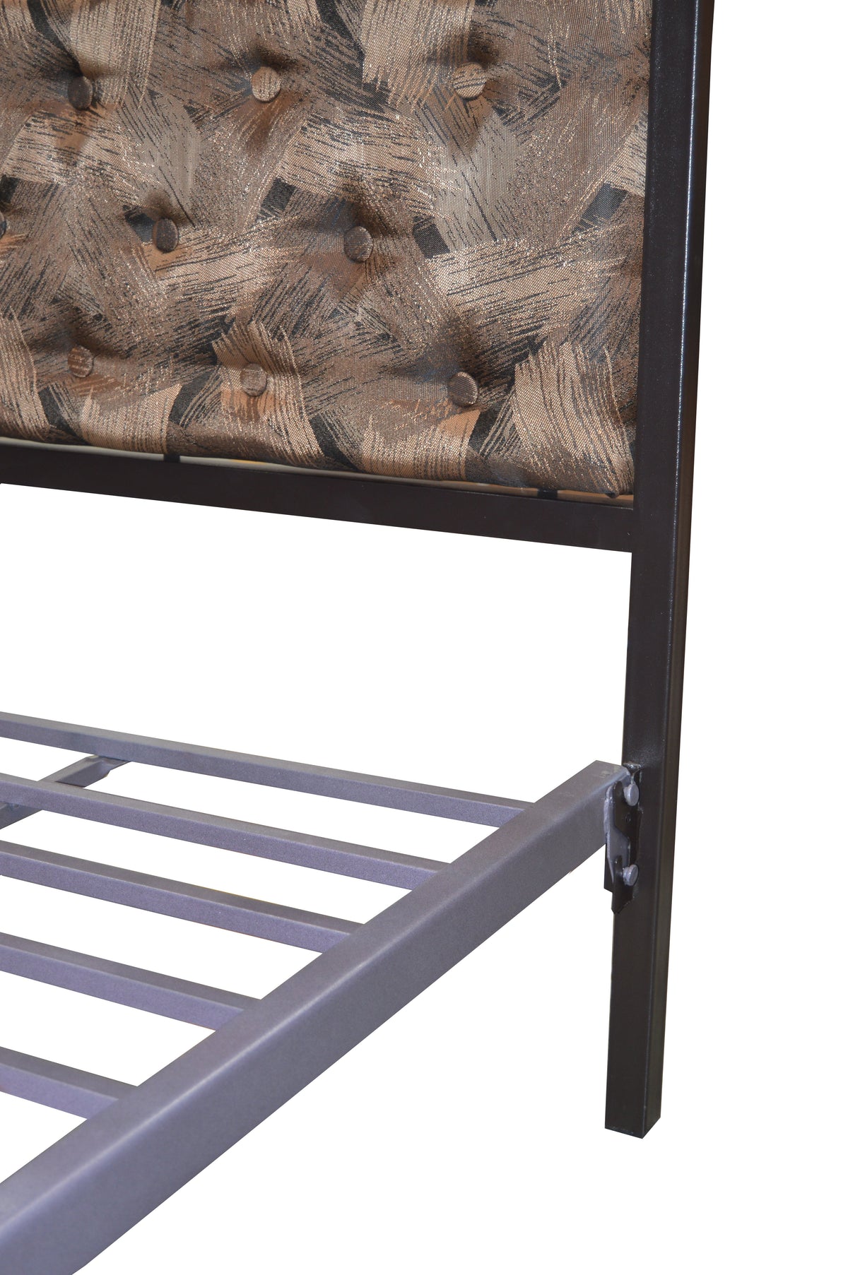 Cama Modelo Berlina Matrimonial Chocolate - detail headboard