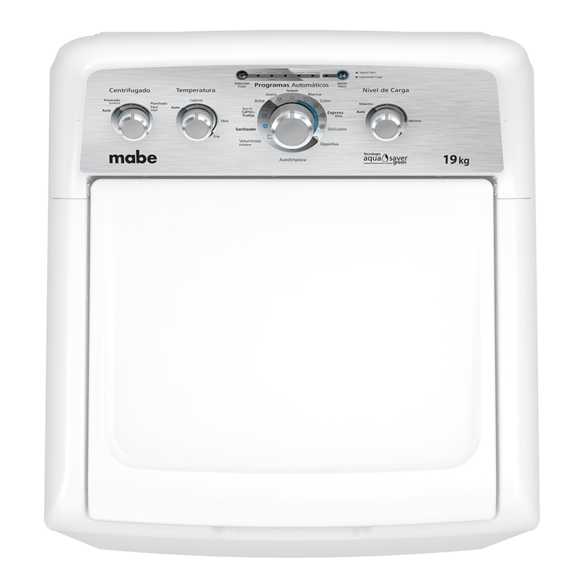 Lavadora Automática Mabe Modelo Lma79114cbak0 - vista oficial del producto