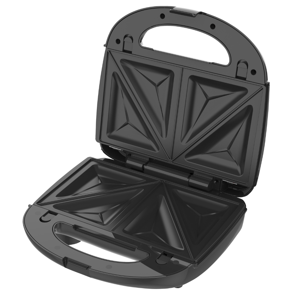 Sandwichera Koblenz Modelo SKM-950 NI - vista abierta de las placas