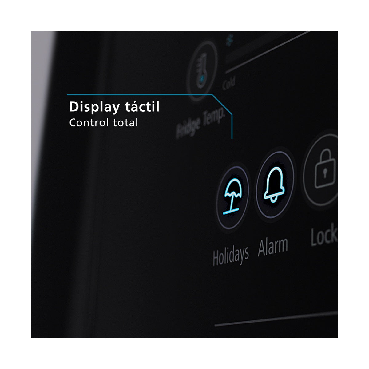 Refrigerador Mabe Modelo Rmb520ijmre1 - detalle oficial del control