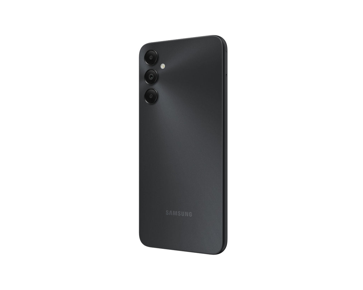 Celular Samsung Galaxy A05s, vista oficial 7; color negro de referencia