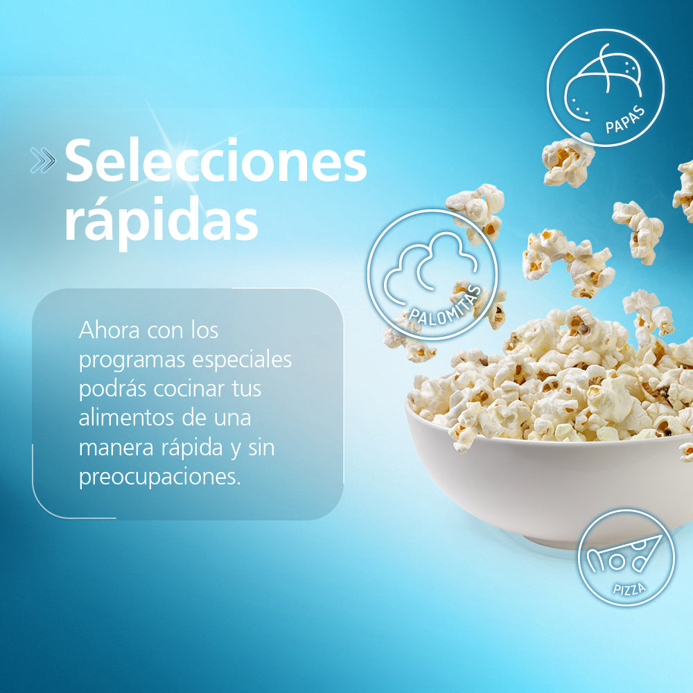 Horno de Microondas Mabe Modelo HMM15SJW - imagen oficial del producto