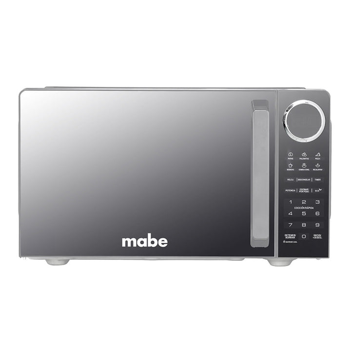 Horno de Microondas Mabe 0.9 pies cúbicos Silver HMM09SJ1 - Vista frontal del producto