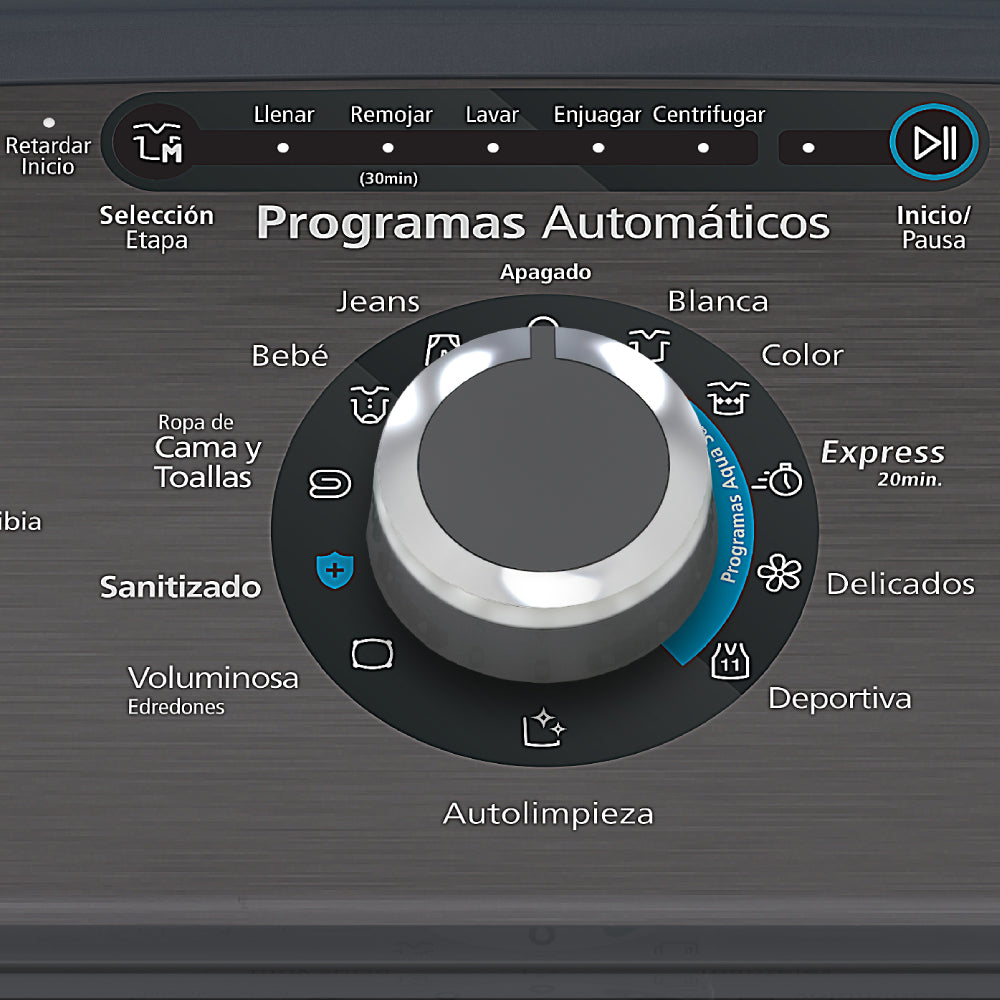 Lavadora Automática Mabe Modelo LMA74215WDAB1 - imagen oficial del producto