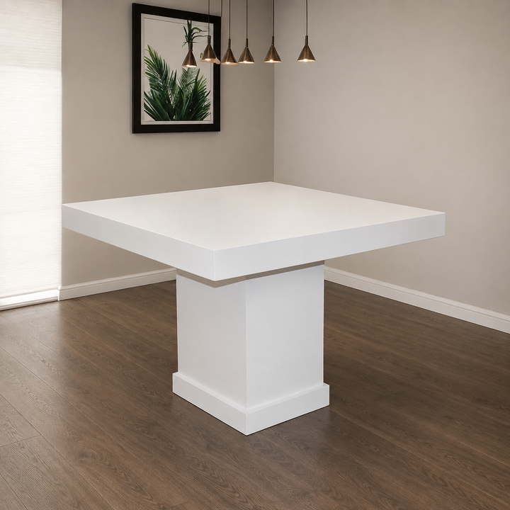 Base y Cubierta para Antecomedor Modelo Bombay para 4 Sillas - ambientado en comedor; decoracion no incluida