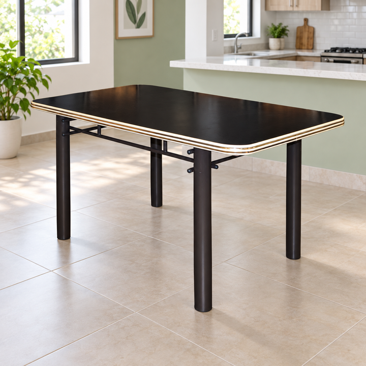 Mesa Toscana en un espacio de comedor junto a cocina. No incluye sillas.
